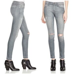 Current Elliott distressed skinny jeans